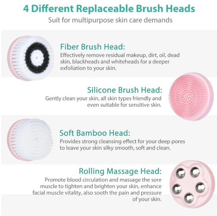 Keep Trusty 4 In 1 Facial Cleansing Instrument