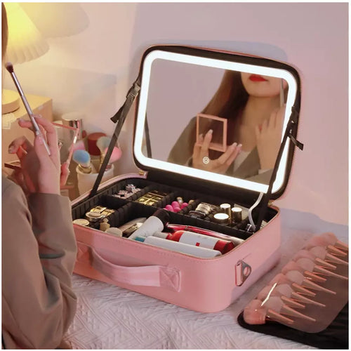 Trusty-LED Makeup Bag Organizer